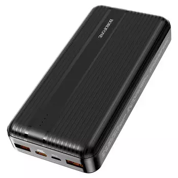 Портативный аккумулятор (Powerbank) Borofone BJ9 Uranus, 10000mAh, 2xUSB, 3A, QC, PD, черный (931474739988)