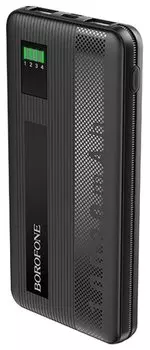Портативный аккумулятор (Powerbank) Borofone BT32 Precious, 10000mAh, 2xUSB, 2A, черный