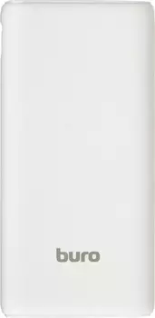 Портативный аккумулятор (Powerbank) Buro BPF10E , 10000mAh, 1xUSB, 3A, Type-C, QC, PD, белый (BPF10E20PWT)