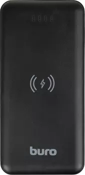 Портативный аккумулятор (Powerbank) Buro BPF10E , 10000mAh, 1xUSB, 3A, Type-C, QC, PD, черный (BPF10E20PBK)