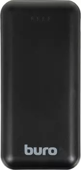 Портативный аккумулятор (Powerbank) Buro BPF20E, 20000mAh, 2xUSB, 4.5A, Type-C, QC, PD, черный (BPF20E22PBK)