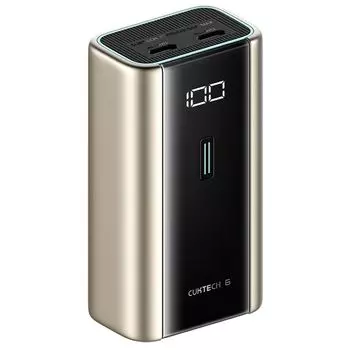 Портативный аккумулятор (Powerbank) CUKTECH PB060, 6000 мА·ч, 2xUSB, 3А, Type-C, золотистый (CUKPB060GLGD)