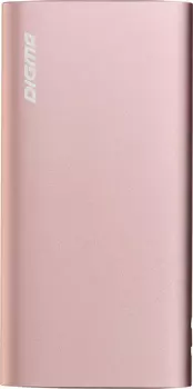 Портативный аккумулятор (Powerbank) Digma DGPF10F, 10000mAh, 1xUSB, 3A, Type-C, QC, PD, розовый (DGPF10F20APN)