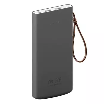 Портативный аккумулятор (Powerbank) HIPER Travel10k, 10000mAh, 2xUSB, 2.4A, серый