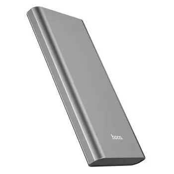 Портативный аккумулятор (Powerbank) Hoco J68 Resourceful, 10000 мА·ч, 1xUSB, 2А, серый (730268)