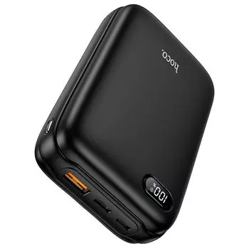 Портативный аккумулятор (Powerbank) Hoco Q2A Galax, 20000mAh, 1xUSB, 3A, Type-C, QC, PD, черный (743848)