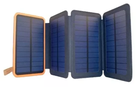 Портативный аккумулятор (Powerbank) KS-IS KS-332, 10000mAh, 2xUSB, 2.1A, оранжевый (KS-332)
