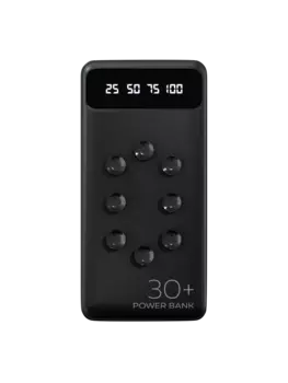 Портативный аккумулятор (Powerbank) More Choice PB42S-30, 30 А·ч, 2xUSB, 2.1А, Type-C, черный (PB42S-30B)