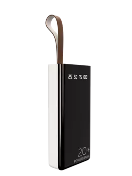 Портативный аккумулятор (Powerbank) More Choice PB60-20, 20 А·ч, 2xUSB, 2.1А, белый (PB60-20W)