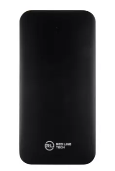 Портативный аккумулятор (Powerbank) Red Line B6000, 6000mAh, 1xUSB, 2.4A, черный (УТ000018989)