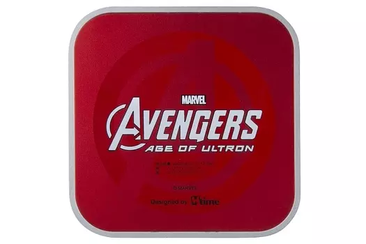 Портативный аккумулятор (Powerbank) Red Line Iron Man, Marvel, 4000mAh, 1xUSB, 1A, красный (УТ000018831)