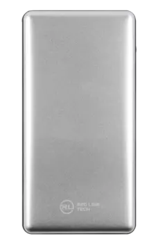 Портативный аккумулятор (Powerbank) Red Line PDP-3А, 10000mAh, 3xUSB, 3A, Type-C, QC, серебро (УТ000018984)