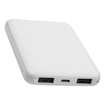 Портативный аккумулятор (Powerbank) Red Line RP-17, 5000mAh, 2xUSB, 2.1A, белый (УТ000019194)