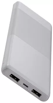 Портативный аккумулятор (Powerbank) Red Line RP-21, 6000mAh, 2xUSB, 1.5A, белый (УТ000020472)