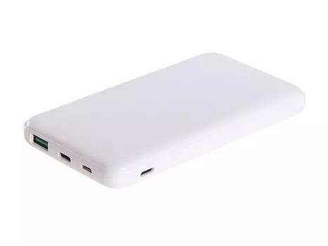 Портативный аккумулятор (Powerbank) Red Line RP-44, 10000mAh, 1xUSB, 3A, Type-C, QC, PD, белый (УТ000029415)