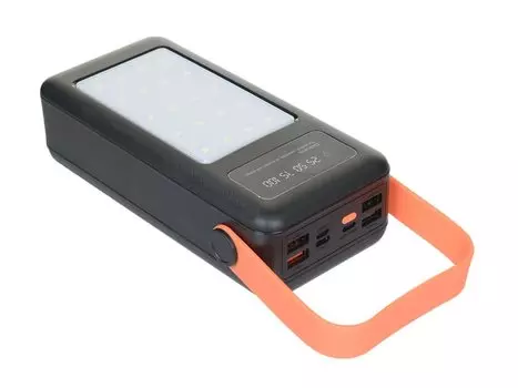 Портативный аккумулятор (Powerbank) Red Line RP-67, 40000mAh, 4xUSB, 2A, Type-C, черный (УТ000033449)