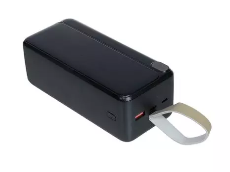 Портативный аккумулятор (Powerbank) Red Line RP-68, 40000mAh, 2xUSB, 2A, Type-C, черный (УТ000033450)