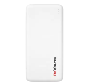 Портативный аккумулятор (Powerbank) ReVolter 10000, 10000mAh, 1xUSB, 3A, Type-C, QC, белый