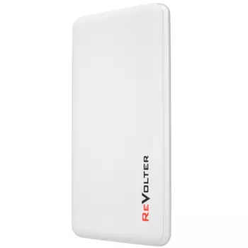 Портативный аккумулятор (Powerbank) ReVolter 5000, 5000mAh, 1xUSB, 2.1A, белый
