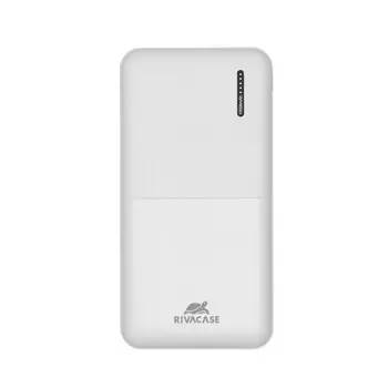 Портативный аккумулятор (Powerbank) RivaCase VA2531, 10000mAh, 1xUSB, 3A, Type-C, QC, PD, белый