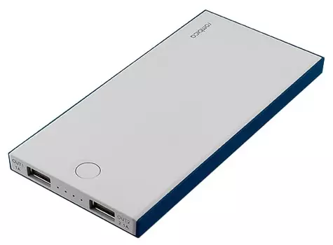 Портативный аккумулятор (Powerbank) Rombica NEO NS100R, 10000mAh, 2xUSB, 2.1A, красный