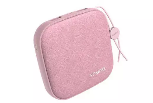 Портативный аккумулятор (Powerbank) Romoss Candy Box, 10000mAh, 2xUSB, 2.1A, розовый (PLC10-103-6231)