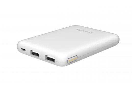 Портативный аккумулятор (Powerbank) Romoss Pure 05, 5000mAh, 2xUSB, 2.1A, белый (PSP05-101-1134)