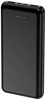 Портативный аккумулятор (Powerbank) TFN Air Power, 10000 мА·ч, 2xUSB, 2.4А, Type-C, черный (TFN-PB-263-BK)