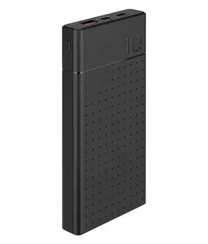 Портативный аккумулятор (Powerbank) TFN Astero 10 PD, 10000mAh, 2xUSB, Type-C, QC, PD, черный (TFN-PB-249-BK)