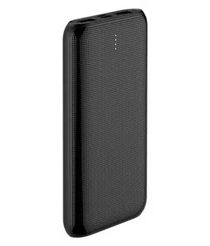 Портативный аккумулятор (Powerbank) TFN Porta 10, 10000 мА·ч, 3xUSB, Type-C, черный (TFN-PB-247-BK)