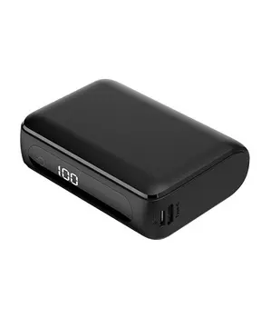 Портативный аккумулятор (Powerbank) TFN Power Era 10, 10000 мА·ч, 1xUSB, Type-C, черный (TFN-PB-252-BK)