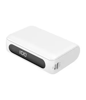 Портативный аккумулятор (Powerbank) TFN Power Era 10, 10000 мА·ч, 1xUSB, Type-C, белый (TFN-PB-252-WH)