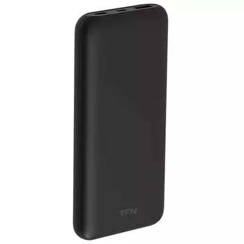 Портативный аккумулятор (Powerbank) TFN Ultra Power PD, 10000mAh, 1xUSB, 2A, Type-C, QC, PD, черный (TFN-PB-222-BK)