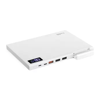 Портативный аккумулятор (Powerbank) TopON TOP-MAX2, 30000 мА·ч, 4xUSB, 2.4А, Type-C, QC, белый (TOP-MAX2/W)
