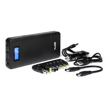 Портативный аккумулятор (Powerbank) TopON TOP-T72, 18000 мА·ч, 2xUSB, 2.1А, QC, черный