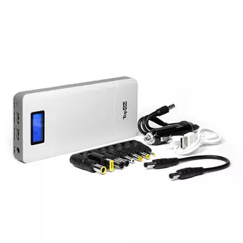 Портативный аккумулятор (Powerbank) TopON TOP-T72/W, 18000 мА·ч, 2xUSB, 2.1А, QC, белый