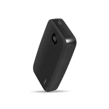 Портативный аккумулятор (Powerbank) TTEC ChargeUp LCD, 20000 мА·ч, 1xUSB, 2.1А, Type-C, черный (2BB211S)