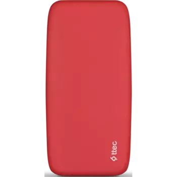Портативный аккумулятор (Powerbank) TTEC ChargeUp Pro, 20000 мА·ч, 1xUSB, 2.1А, Type-C, QC, PD, красный (2BB212GK)