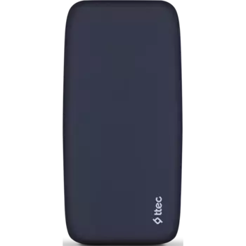 Портативный аккумулятор (Powerbank) TTEC ChargeUp Pro, 20000 мА·ч, 1xUSB, 2.1А, Type-C, QC, PD, темно-синий (2BB212L)