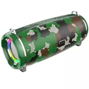 Портативная акустика Hoco HC2, 10 Вт, AUX, microSD, Bluetooth, хаки (6931474738721)
