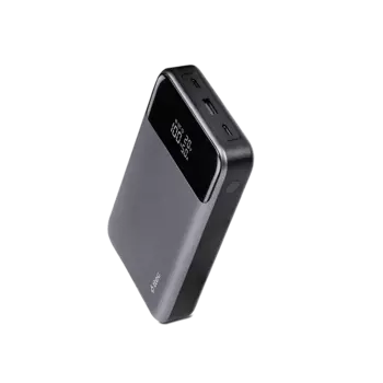 Портативный аккумулятор (Powerbank) TTEC ReCharger Pro LCD, 20000 мА·ч, 1xUSB, 5А, Type-C, QC, PD, серый космос (2BB218UG)