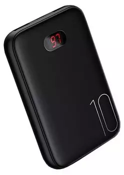 Портативный аккумулятор (Powerbank) USAMS US-CD66 PB9 Dual, 10000mAh, 2xUSB, 2A, черный (УТ000021866)
