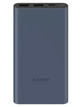 Портативный аккумулятор (Powerbank) Xiaomi 22.5W, 10000 мА·ч, 3xUSB, 3А, Type-C, QC, синий/черный (PB100DPDZM/BHR5884GL)