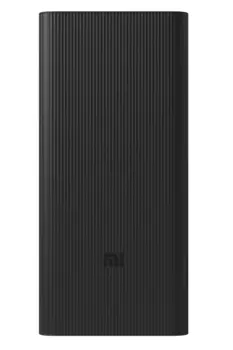 Портативный аккумулятор (Powerbank) Xiaomi Mi Power Bank 3, 30000 мА·ч, 3xUSB, 2А, Type-C, QC, черный (BHR9126GL)