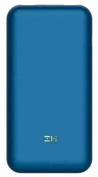Портативный аккумулятор (Powerbank) ZMI 10 Powerbank Pro 20000mAh , 20000mAh, 2xUSB, 3A, Type-C, QC, PD, синий (QB823)