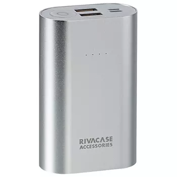 Портативный аккумулятор RivaCase Rivapower VA1010 SD1, 10000mAh, 2xUSB, 2.1A (4260403570586)