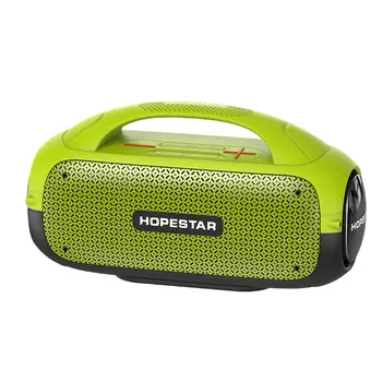 Портативная акустика Hopestar A50, 80 Вт, AUX, USB, microSD, Bluetooth, светло-зеленый