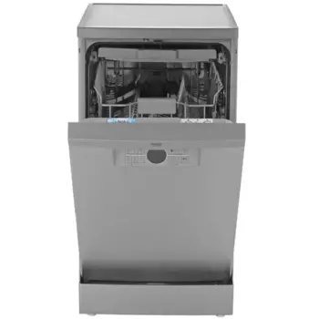 Посудомоечная машина узкая Beko BDFS26130XQ, серебристый (BDFS26130XQ)
