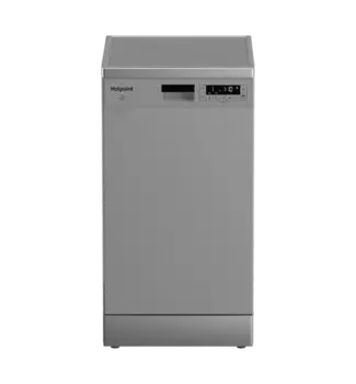 Посудомоечная машина узкая Hotpoint-Ariston HFS 1C57 S, нержавеющая сталь/ (869894600020)