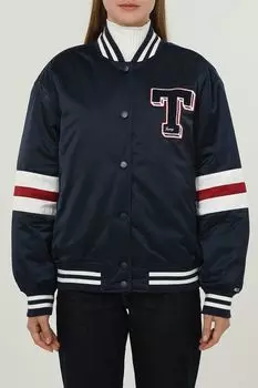 Куртка-бомбер с трикотажными деталями Tommy Jeans